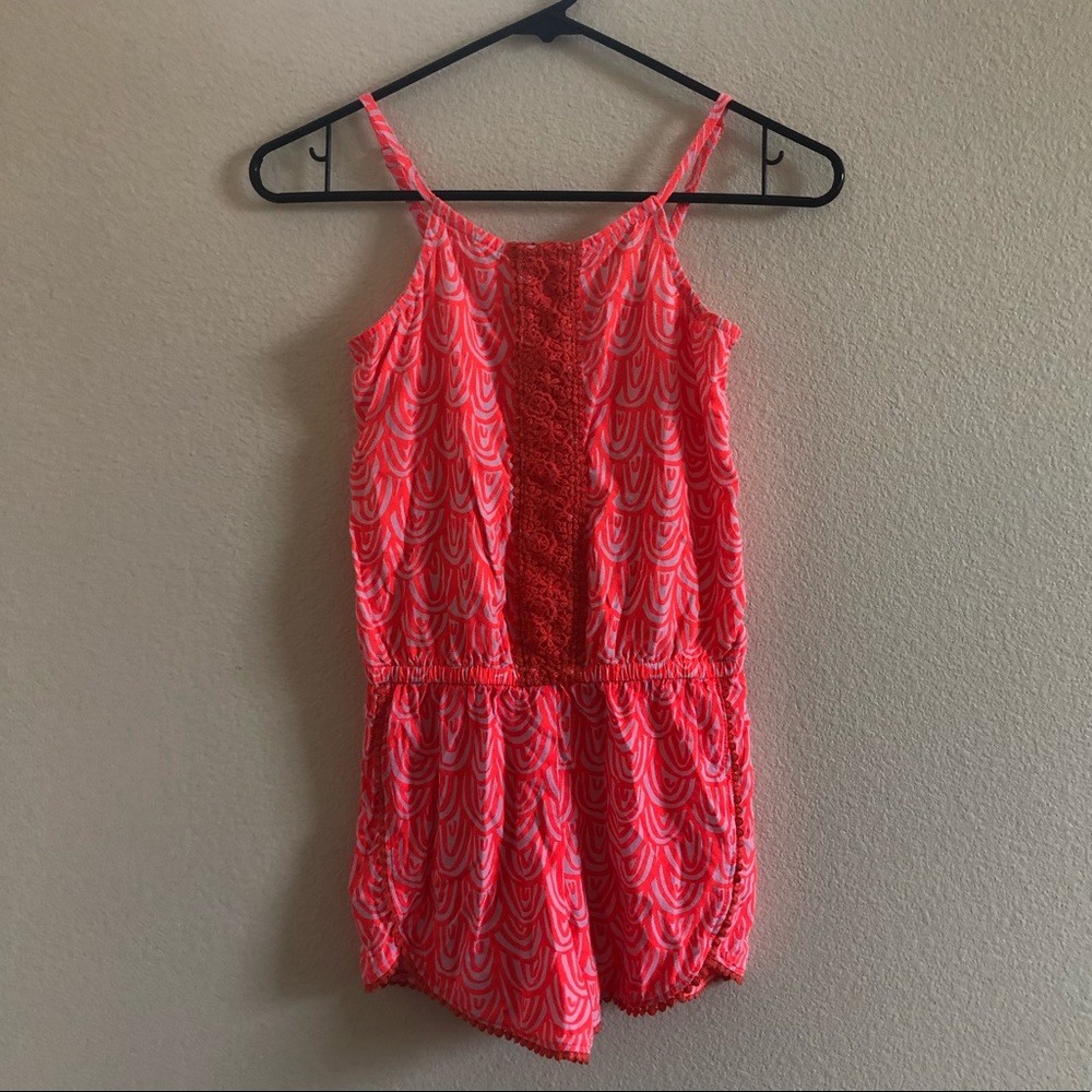 Neon Pink Romper